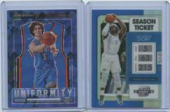 Josh Giddey [Blue Ice] #30 Basketball Cards 2021 Panini Contenders Optic Uniformity Prices