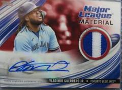 Vladimir Guerrero Jr. #MLMA-VG Baseball Cards 2023 Topps Update Major League Material Autographs Prices