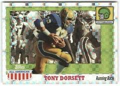 Tony Dorsett [Chrome Xfractor] #46 Football Cards 2005 Topps All American Prices
