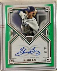 Shane Baz [Green] #DRA-BAZ2 Baseball Cards 2022 Topps Definitive Rookie Autographs Prices