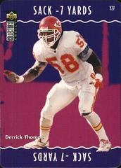 Derrick Thomas Football Cards 1996 Collector's Choice Update You Make the Play Prices