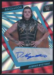 Dominik Mysterio [Sunburst] Wrestling Cards 2022 Panini Revolution WWE Autographs Prices