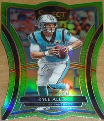 Kyle Allen [Die Cut Green Prizm] #160 Football Cards 2019 Panini Select Prices