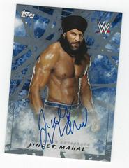 Jinder Mahal [Silver] Wrestling Cards 2018 Topps WWE Road To Wrestlemania Autographs Prices
