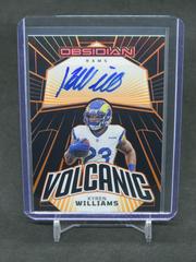 Kyren Williams [Electric Etch Orange] #25 Football Cards 2023 Panini Obsidian Volcanic Signature Prices