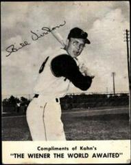 Bill Virdon Baseball Cards 1962 Kahn's Wieners Prices