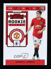 Daniel James [Red] Soccer Cards 2019 Panini Chronicles Contenders Rookie Ticket Prices