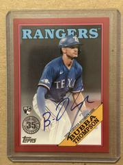 Bubba Thompson [Red] #88BA-BUB Baseball Cards 2023 Topps Silver Pack 1988 35th Anniversary Autographs Prices