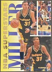 Reggie Miller #12 Basketball Cards 1993 Fleer NBA Superstars Prices