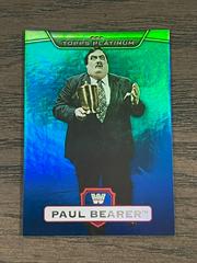 Paul Bearer [Blue] Wrestling Cards 2010 Topps Platinum WWE Prices
