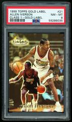 Allen Iverson [Gold Class 1] Basketball Cards 1999 Topps Gold Label Prices