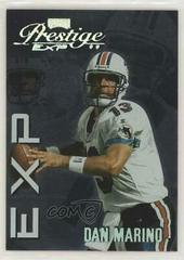 Dan Marino [Reflections Silver] #EX134 Football Cards 1999 Playoff Prestige Exp Prices