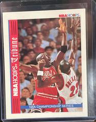 Michael Jordan [m.Jordan/c.drexler] #TR1 Basketball Cards 1992 Hoops Prices
