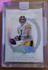 Ben Roethlisberger Football Cards 2016 Panini Flawless Prices