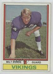 Milt Sunde Football Cards 1974 Topps Parker Brothers Prices