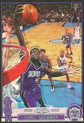 Chris Webber [Black Refractor] Basketball Cards 2003 Topps Chrome Prices