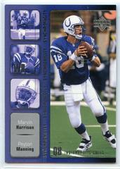 Peyton manning Football Cards 2002 Upper Deck Synchronicity Prices