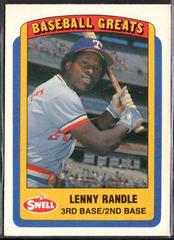 Lenny Randle #53 Baseball Cards 1990 Swell Greats Prices