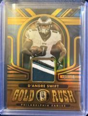 D'Andre Swift [Sapphire] #GR-DAS Football Cards 2023 Panini Gold Standard Rush Prices