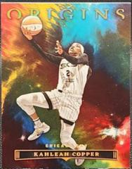 Kahleah Copper [Rainbow] #1 Basketball Cards 2023 Panini Origins WNBA Prices