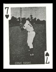 Ernie Banks [7 of Hearts] Baseball Cards 1969 Globe Imports Playing Cards Prices
