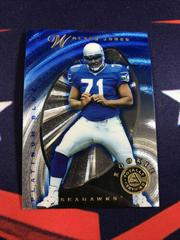 Walter Jones [Platinum Blue] #134 Football Cards 1997 Pinnacle Totally Certified Prices