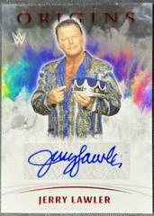 Jerry Lawler [Red] Wrestling Cards 2022 Panini Chronicles WWE Origins Autographs Prices