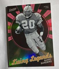 Barry Sanders [Pink] #LL-4 Football Cards 2023 Panini Prestige Living Legends Prices