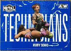 Ruby Soho Wrestling Cards 2022 SkyBox Metal Universe AEW Technicians Prices