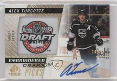 Alex Turcotte [Autograph] Hockey Cards 2021 SP Game Used Embroidered in History Prices