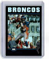 Rod Smith [Black Refractor] #145 Football Cards 2004 Topps Chrome Prices