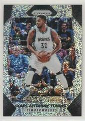 Karl Anthony Towns [White Sparkle] Basketball Cards 2017 Panini Prizm Prices