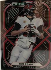 Tom Brady [Red] #91 Football Cards 2021 Panini Obsidian Prices