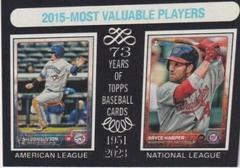 Bryce Harper / Josh Donaldson [Black Border] #208 Baseball Cards 2024 Topps Heritage Prices