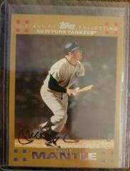 Mickey Mantle [Gold] #7 Baseball Cards 2007 Topps Prices
