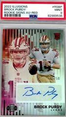 Brock Purdy [Black] #RS-BP Football Cards 2022 Panini Illusions Rookie Signs Prices