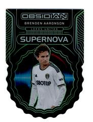 Brenden Aaronson [Green] #9 Soccer Cards 2022 Panini Obsidian Supernova Prices