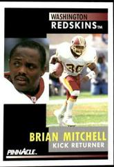 Brian Mitchell #96 Football Cards 1991 Pinnacle Prices