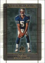 Brock Huard #RB14 Football Cards 1999 SP Authentic Rookie Blitz Prices