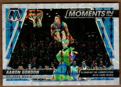 Aaron Gordon [White] Basketball Cards 2021 Panini Mosaic Moments in Time Prices