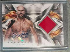 Cesaro Wrestling Cards 2019 Topps WWE Undisputed Auto Relic Prices