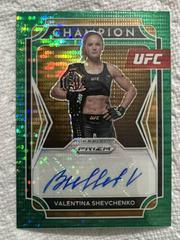 Valentina Shevchenko [Green Pulsar] #CS-VS Ufc Cards 2022 Panini Prizm UFC Champion Signatures Prices