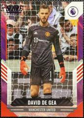 David de Gea [Purple Lava] Soccer Cards 2021 Panini Score Premier League Prices