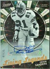 Deion Sanders [Autograph] #LL-14 Football Cards 2023 Panini Prestige Living Legends Prices