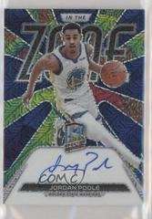 Jordan Poole [Meta] Basketball Cards 2021 Panini Spectra In The Zone Autographs Prices