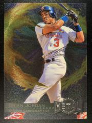 Brian Jordan #226 Baseball Cards 1996 Metal Universe Prices