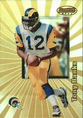 Tony Banks [Refractor] Football Cards 1998 Bowman's Best Prices