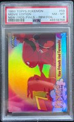 New Friends and Farewells [Rainbow Foil] #59 Pokemon 1999 Topps Movie Prices