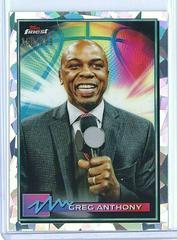 Greg Anthony [Atomic Refractor] Basketball Cards 2021 Topps Finest Prices