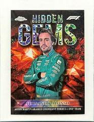 Fernando Alonso #HG-FA Racing Cards 2023 Topps Chrome Formula 1 Hidden Gems Prices